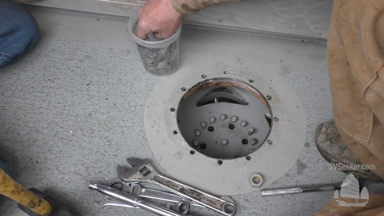 210326 Rudder Installation and Other Boat Work watermarked