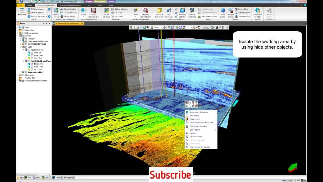 Geobody Interpretation in Petrel || Petrel Tutorial