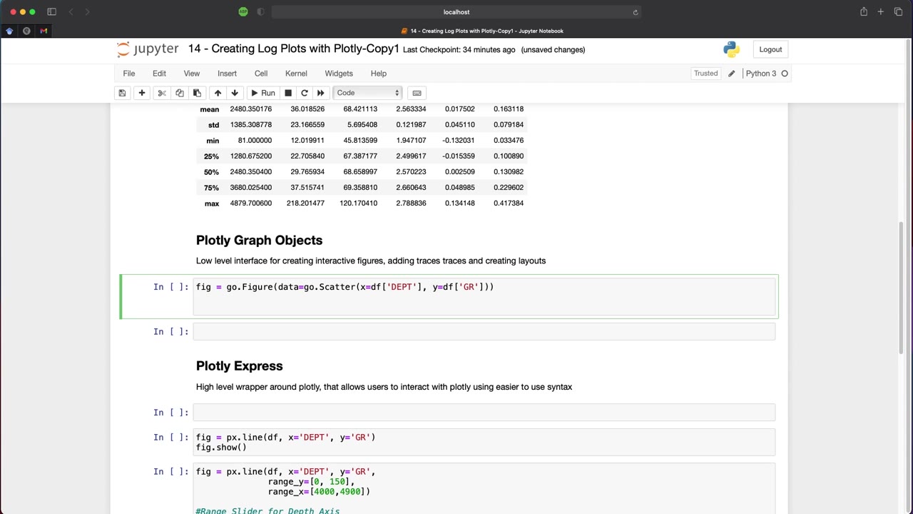 Python Plotly Tutorial - Creating Well Log Plots - Plotly Graph Objects ...